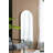 28X1X74" Celine Gold Arch Body Mirror-1490428492