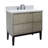 37'' Single Bathroom Vanity with Stone Top-27808969