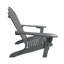 Chaise Adirondack d'extérieur ou d'intérieur en bois