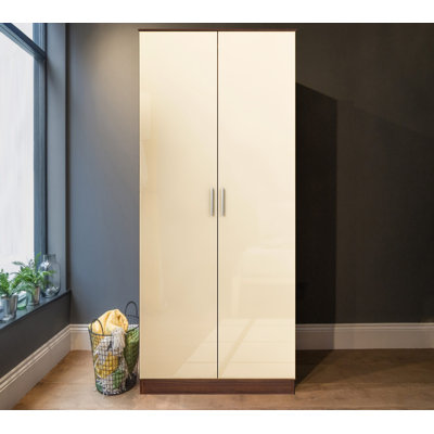 Breagh 2 Door Manufactured Wood Wardrobe