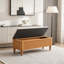 Banc de rangement avec repose-pieds 50,8 pouces-130059880