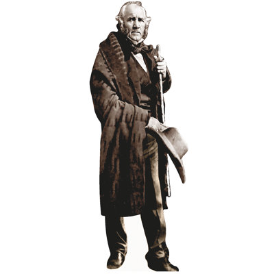 General Sam Houston Texas Revolution Cardboard Standup