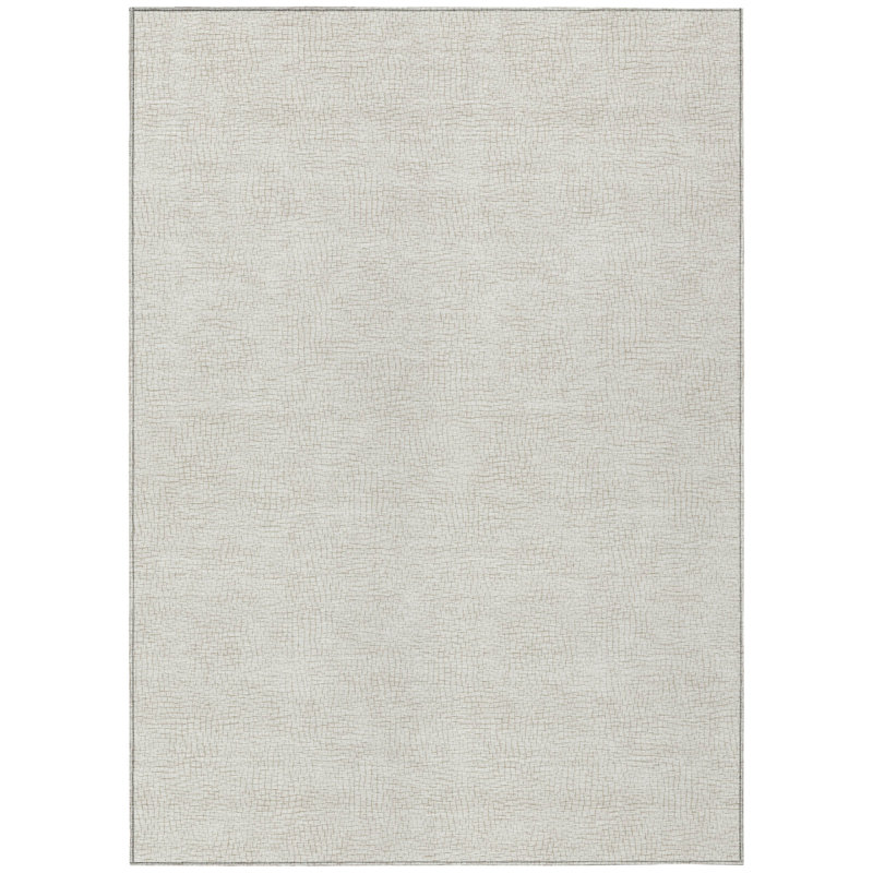 Eleya Brown Washable Indoor-Outdoor Rug - , 10' x 14'
