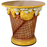 Table sculpturale Ice Cream Parlor