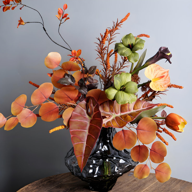 Ornements de fleurs simulées