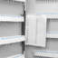 Armoire 480 clés avec serrure et blanc - Boîte de gestion efficace des clés pour solution de rangement sécurisée