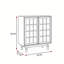 Armoire d'appoint de style rétro moderne