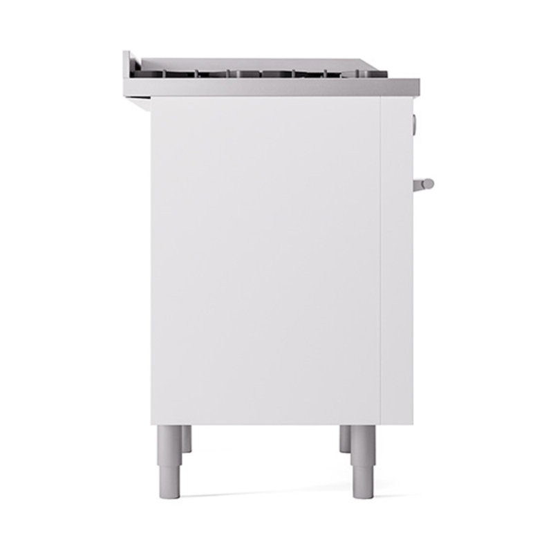  Cuisinière à double combustible 36 po ILVE Professional Plus II, 6 brûleurs scellés, plaque chauffante, Propane liquide