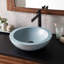 Lavabo de salle de bain vasque circulaire fait à la main Morro-97563501
