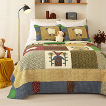 Bee & Willow Home Bee & Willow Block Print 3-Piece Full/queen Comforter Set  In Neutral - ShopStyle