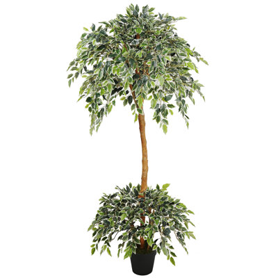 72'' Artificial Ficus Tree in Pot