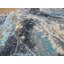 Tapis unique noué à la main gris / bleu 9 pi x 12 pi 2 po Mahriah