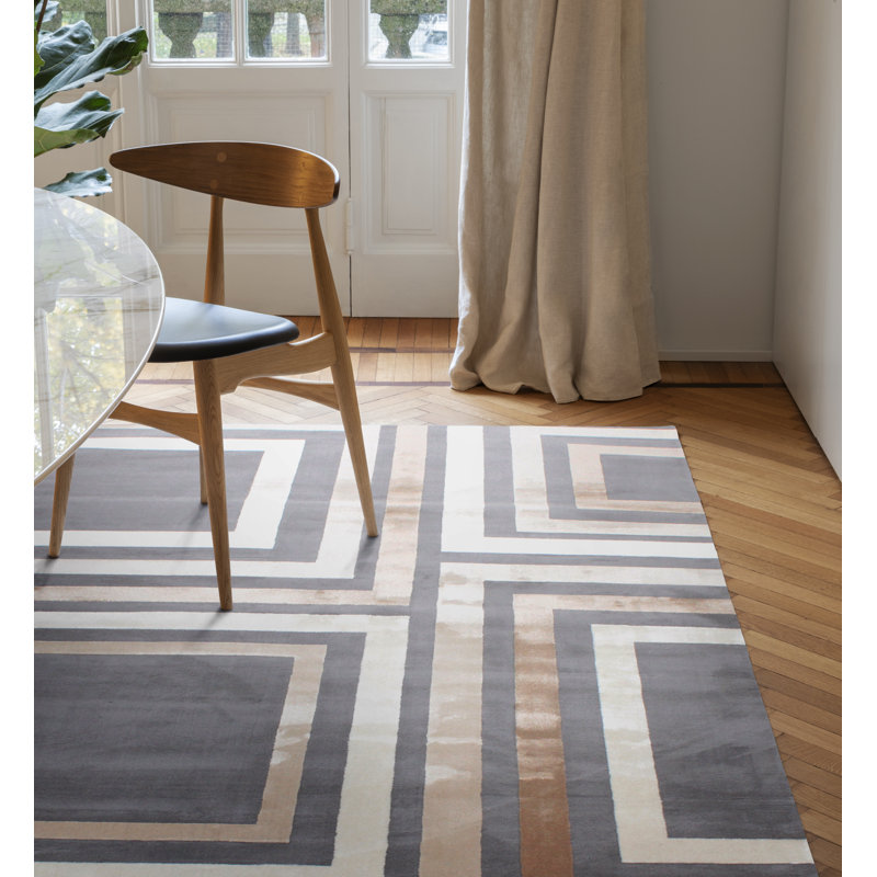 Decoste Geometric Area Rug, Rectangle 133 x 190cm