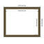 Tableaux d'organisation Blaine Light Bronze-1446269579