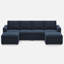 Canapé modulaire rembourré avec rangement Rafael-98919683