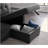 Upholstered Pull Out Sectional Sofa With Chaise-1131504644