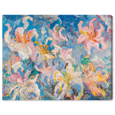 «Pastel Riot I», art floral pastel par Art Remedy