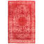Tapis décoratif en laine rouge 8 pi x 12 pi 8 po one-of-a-kind Cassilda noué à la main
