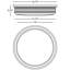 Plafonnier encastré Williamsburg Tucker-122266286-122266284-26115978