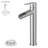 Single-handle Bathroom Faucet with Drain Assembly-97554669