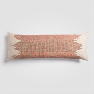 Sol Stitch Decorative Pillow, 14" x 40", Throw Pillow For Couch or Bed