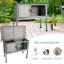 Aylish Weather Resistant Small Animal Cage
