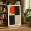Study in Four Geometric - Wrapped Canvas-131764846-131764854