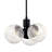 Steel Dimmable Globe Chandelier-581682569-581682570-581682571