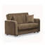 Causeuse convertible avec rangement Primenest Gravita, beige-1439104786