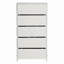 Commode 5 tiroirs avec tiroirs en tissu-32328367