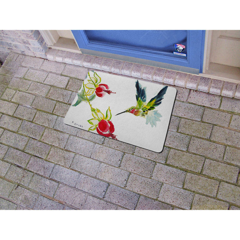 Tapis de porte antidérapant Tomlinson, Rectangle 1 pi 6 po x 2 pi 2 po