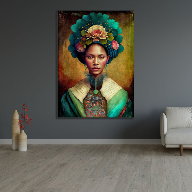 Art sur toile, The Dutch Lady Gallery, 44" H x 60" W