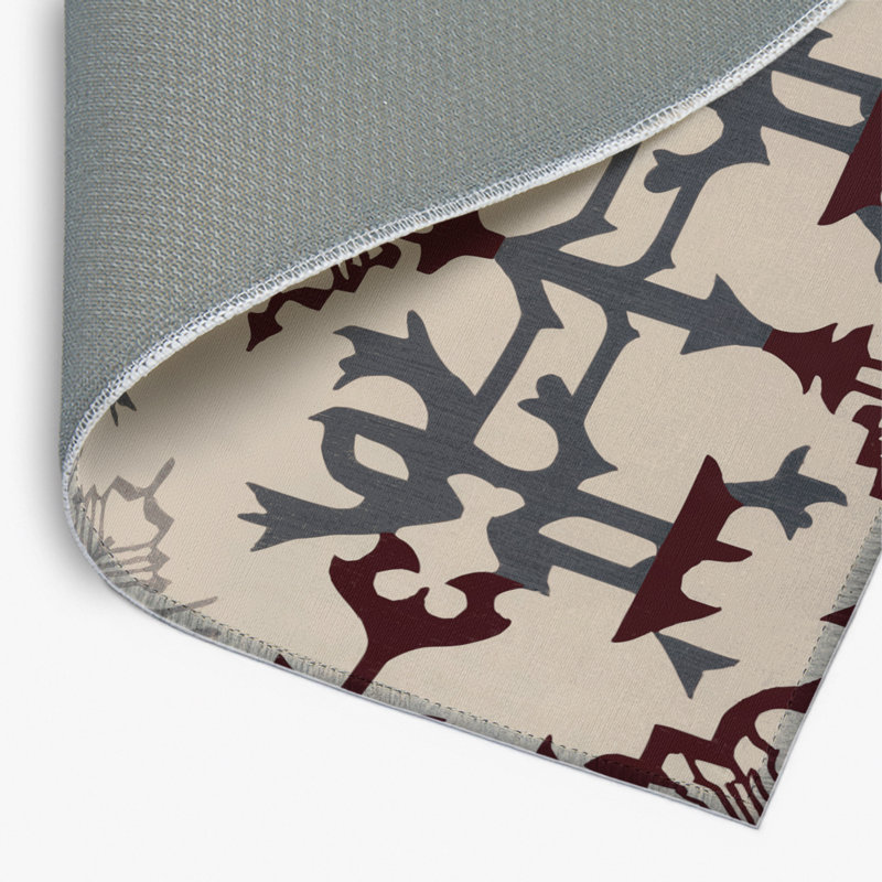 Tapis intérieur et extérieur Staggered Facets, Rectangulaire 8 pi x 10 pi