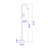 Freestanding Bathtub Faucet With 360 Degree Rotating Spout, Tub Faucet Brass Floor Mount Bathroom Tub Filler-118101377