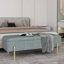 Banc de rangement rembourré avec siège rembourré