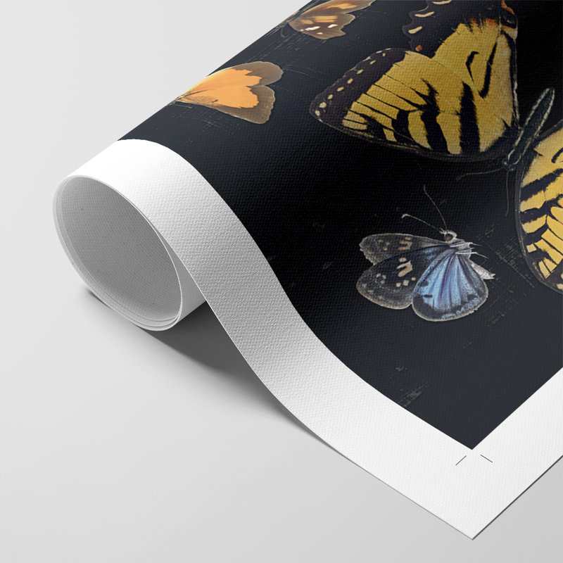 Collection Flutter III - impression sur toile seulement - non encadrée, H 48 po x l 32 po