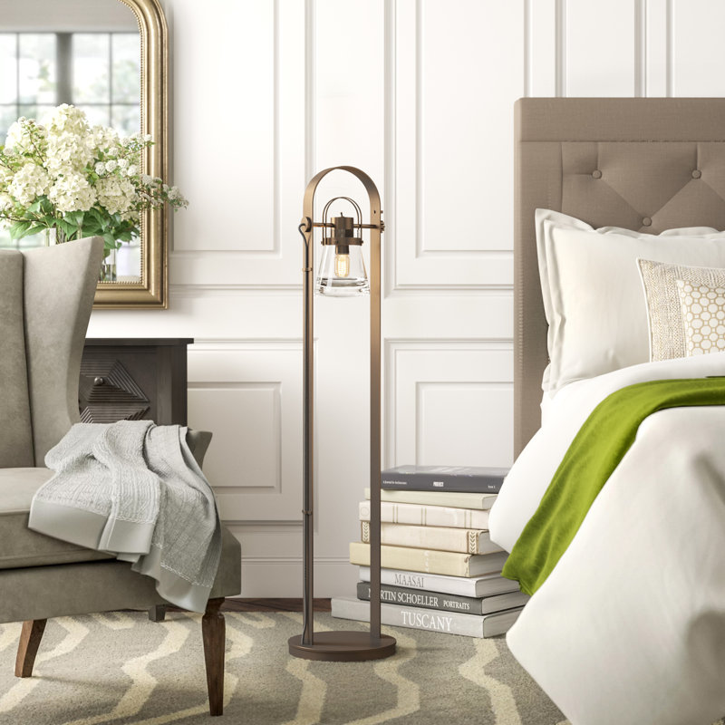 Erlenmeyer 51" Floor Lamp, Natural Iron