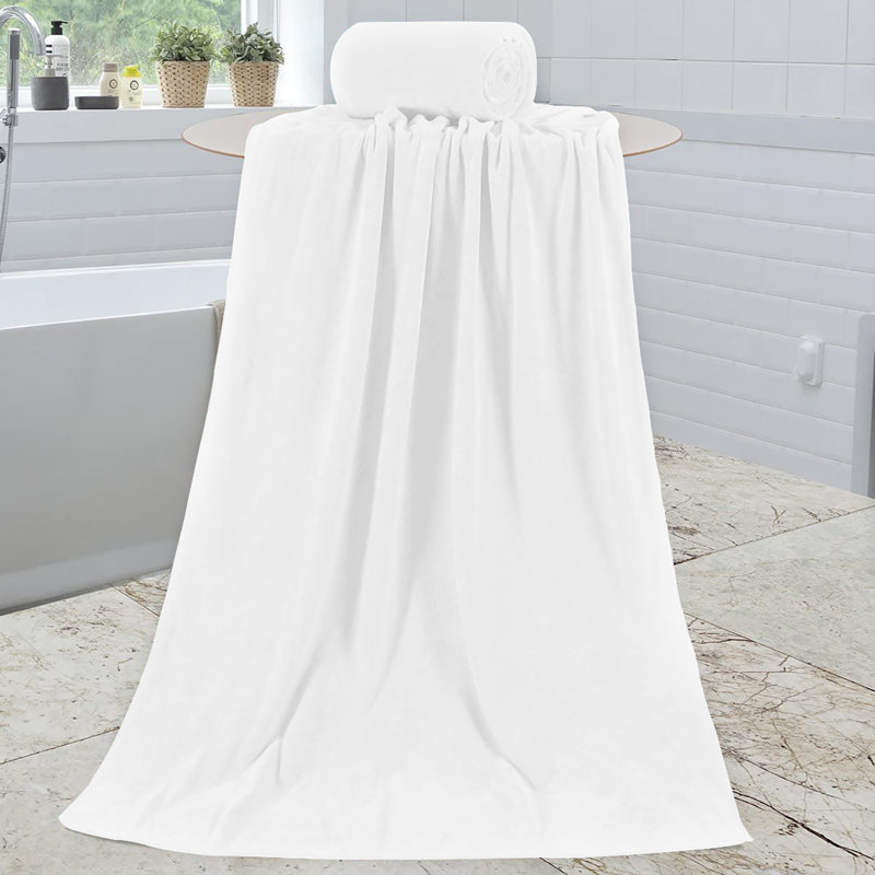 Bath Towel, White