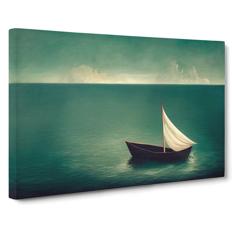 An Iconic Sailing Boat - Wrapped Canvas, 40cm H x 60cm W x 3cm D