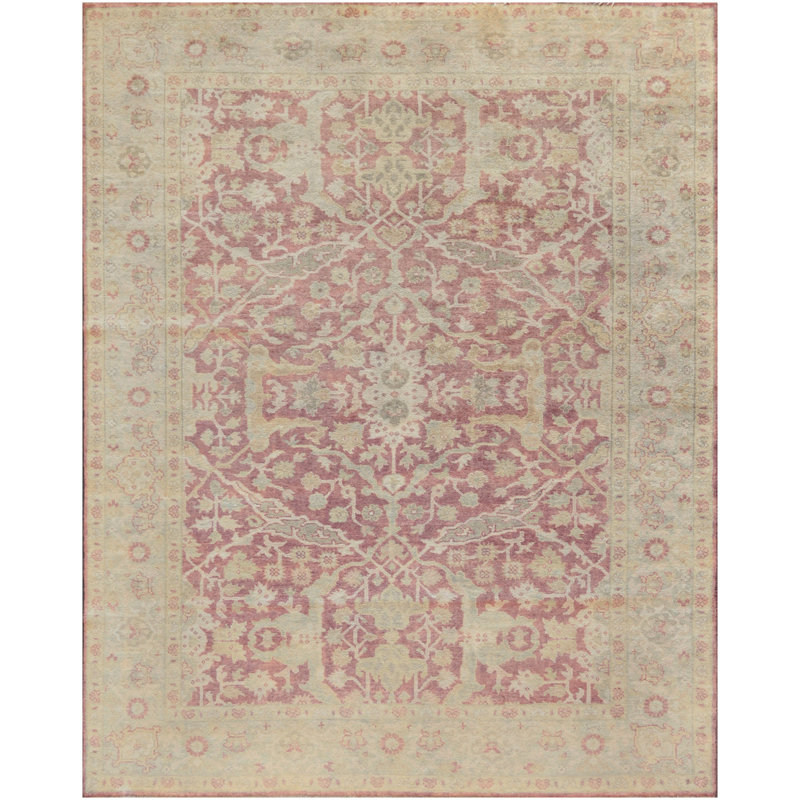 One-of-a-Kind 8' X 10' 2010s Wool Area Rug in