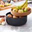 Kamenstein Ceramic Produce Bowl With Cork Lid-114120243