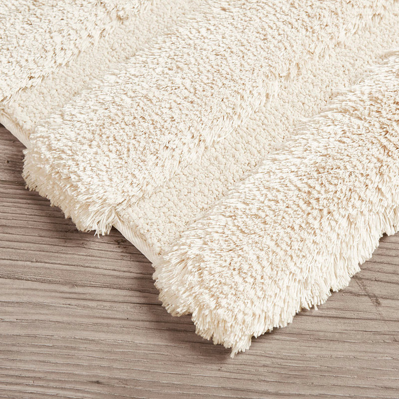 Bath Rug, 34" L x 21" W, Wheat