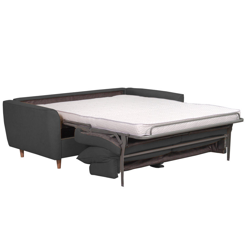 Marotz Sofa Bed with Mattress, Anthracite