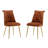Magallanes 2-Piece Tufted Velvet Dining Chairs-643501237