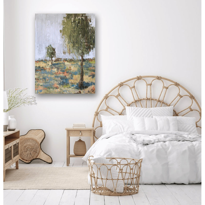 Spring Day II - Artist Enhanced Canvas Print, Black Framed Canvas, 31.5" H x 25.5" W x 1.75" D