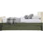Lit gigogne / rangement en velours Ivy-1958873252
