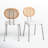 Bohlen 17.9'' H Upholstered Metal Cane Back Side Chair-2016873140
