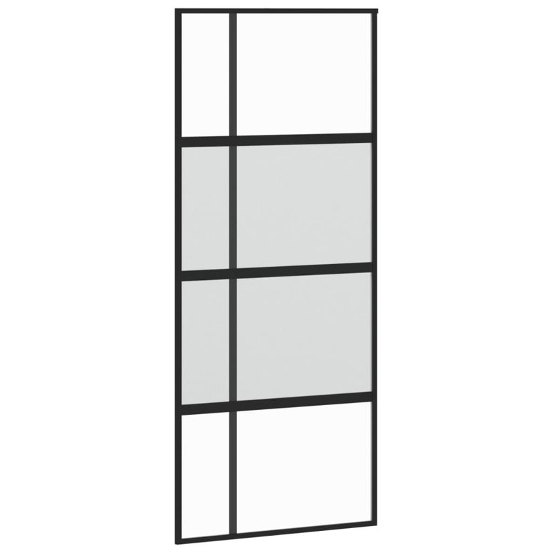 Huftalen Sliding Door, 90cm W x 205cm H, Black