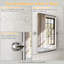 Miroir de salle de bain pivotant, cadre rectangulaire en métal Farmhouse, miroir mural biseauté inclinable, horizontal / vertical-1591594540-1591594543