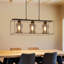3 - Light Black Kitchen Island Pendant